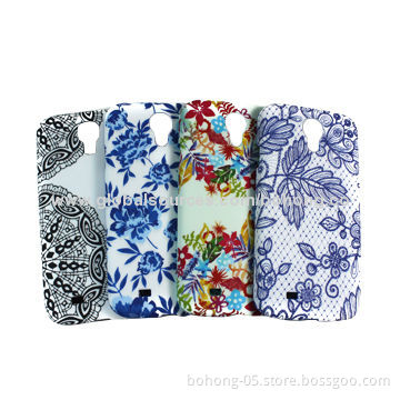 Mobile Phone Cases, PC IMD Rubber Finish, Customer Design Available